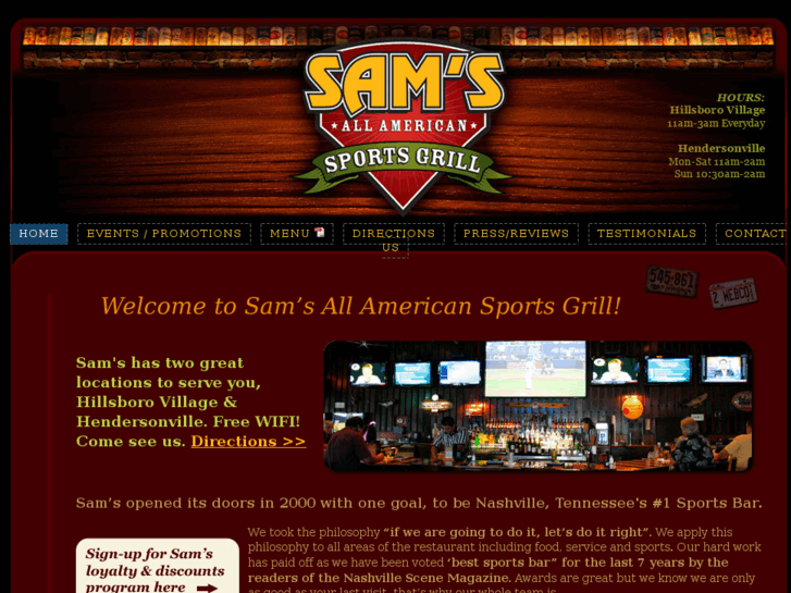 www.samssportsgrill.com