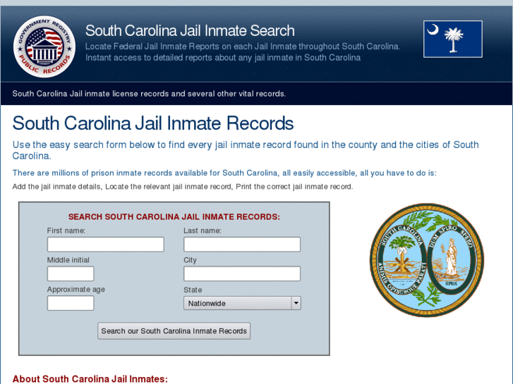 www.southcarolinaprisoninmates.org