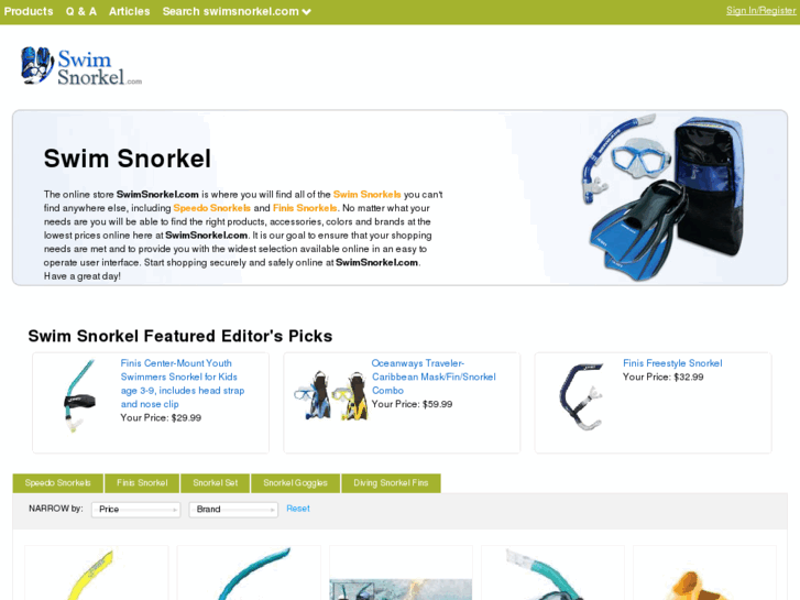 www.swimsnorkel.com