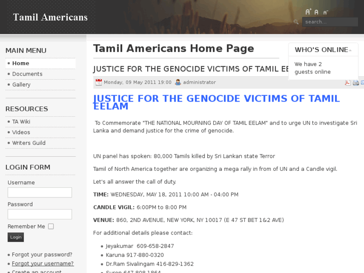 www.tamilamericans.com