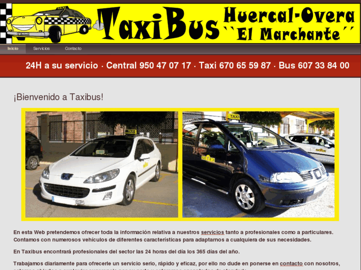 www.taxibushuercalovera.es