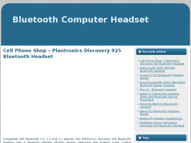 www.bluetoothcomputerheadset.com