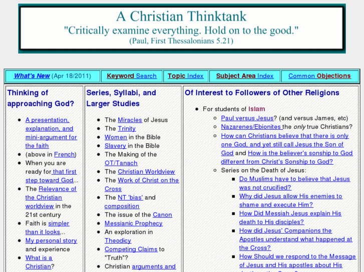 www.christian-thinktank.com