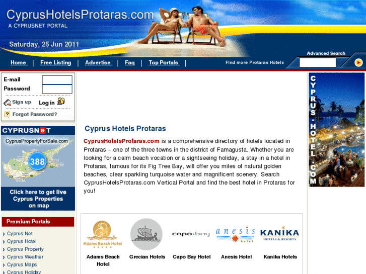 www.cyprushotelsprotaras.com