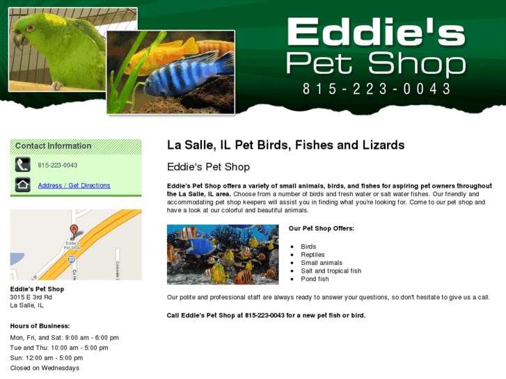 www.eddiespetshop.com