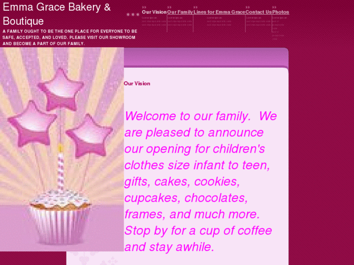 www.emmagracebakeryandboutique.com