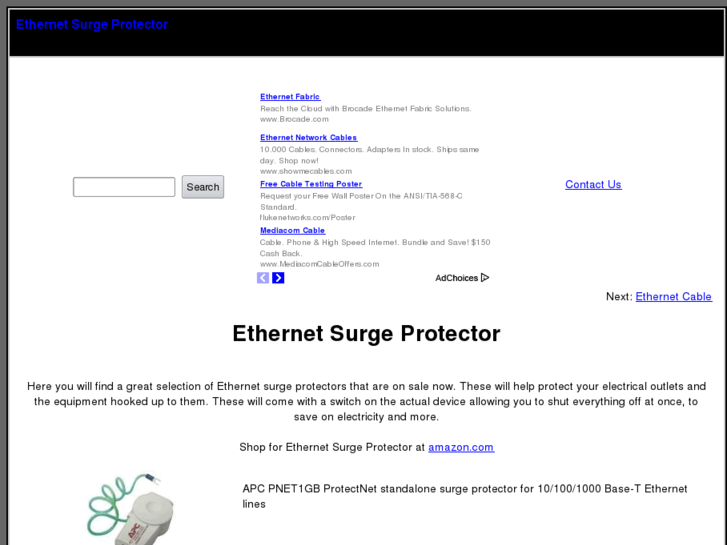 www.ethernetsurgeprotector.com