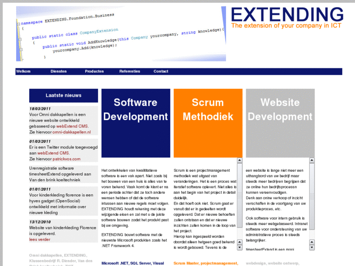 www.extending.nl