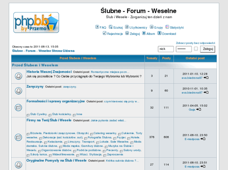 www.forumweselne.pl