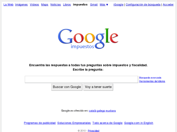 www.googleimpuestos.com