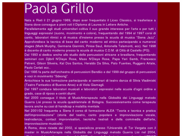 www.paolagrillo.com