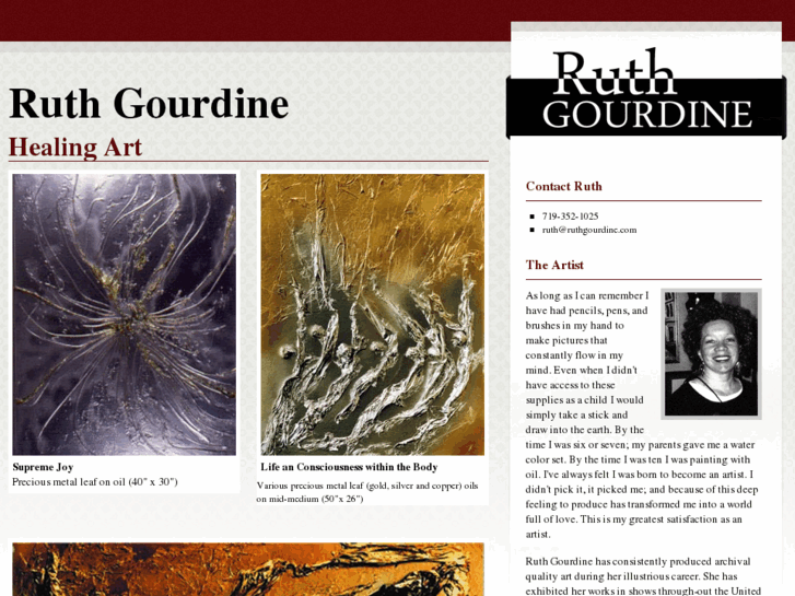 www.ruthgourdine.com