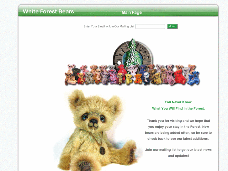www.whiteforestbears.com