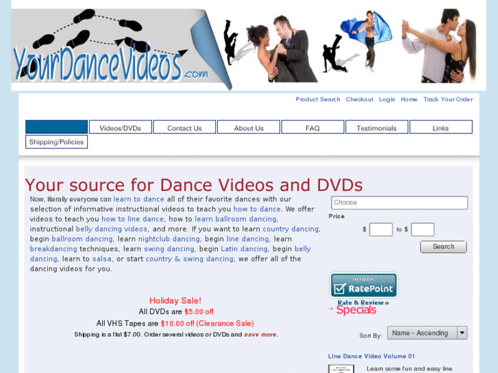 www.yourdancevideos.com