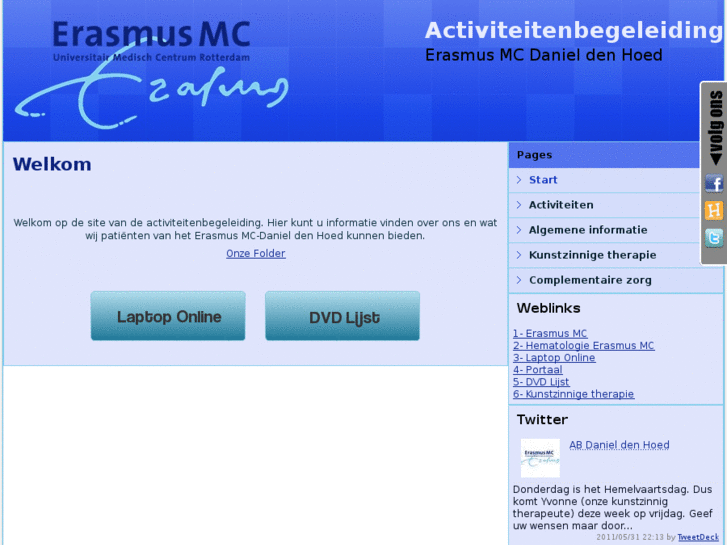 www.activiteitenbegeleidingerasmusmc.nl