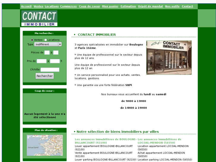 www.agencecontactimmobilier.com