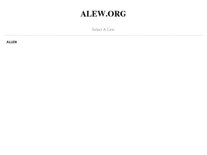 www.alew.org