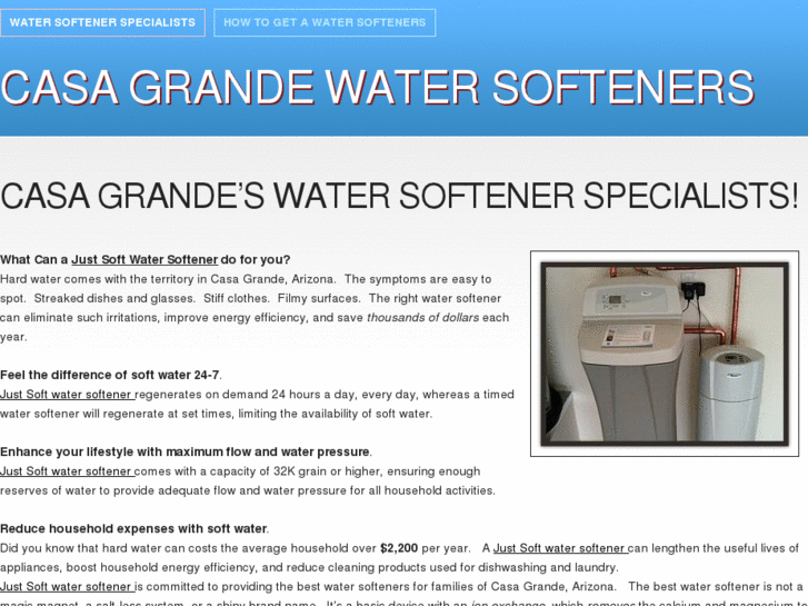 www.casagrandewatersofteners.com