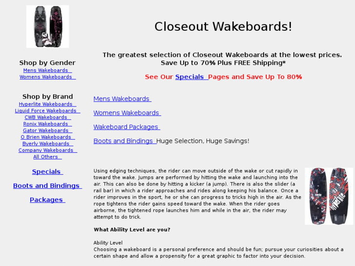 www.closeoutwakeboards.com