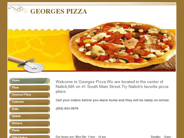 www.georgespizzanatick.com