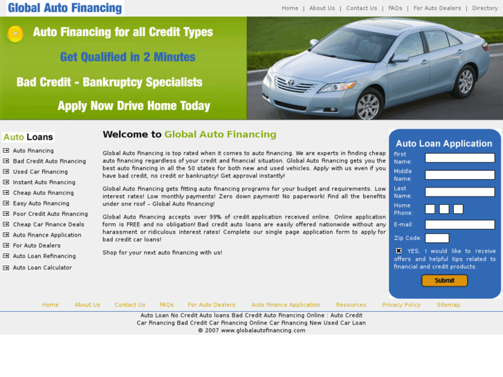 www.globalautofinancing.com