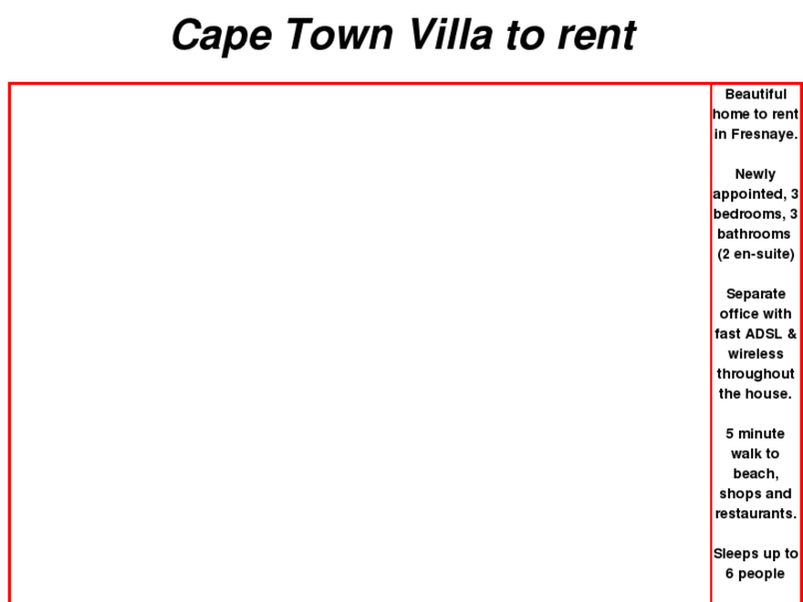 www.holidayvillacapetown.com