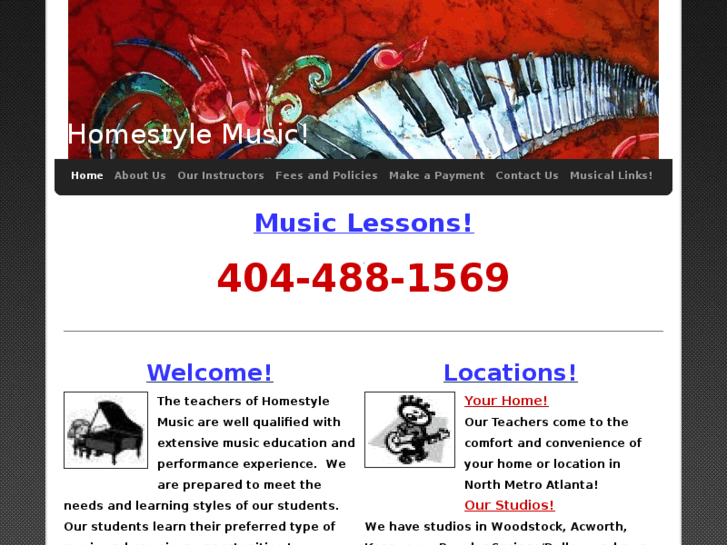 www.homestylemusiclessons.com