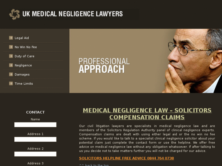 www.medicalnegligencelaw.co.uk