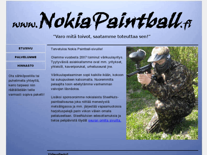 www.nokiapaintball.com