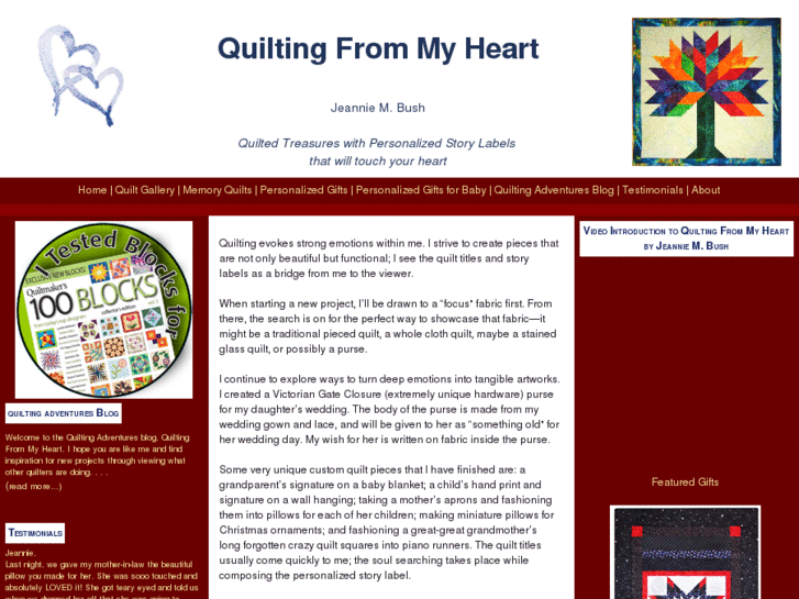 www.quiltingfrommyheart.com