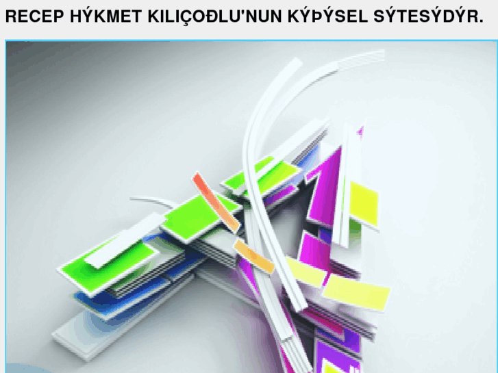 www.recephikmetkilicoglu.com