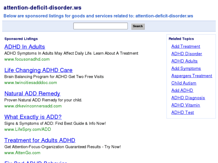 www.attention-deficit-disorder.ws