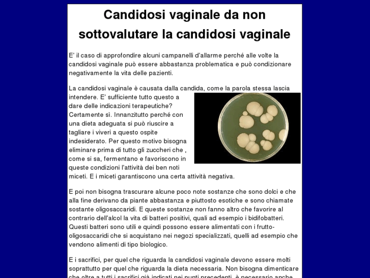 www.candidosivaginale.com