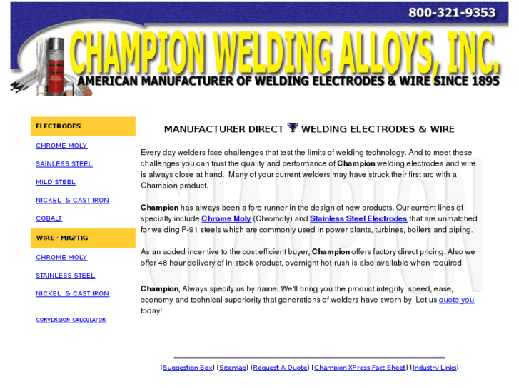 www.championweldingalloys.com