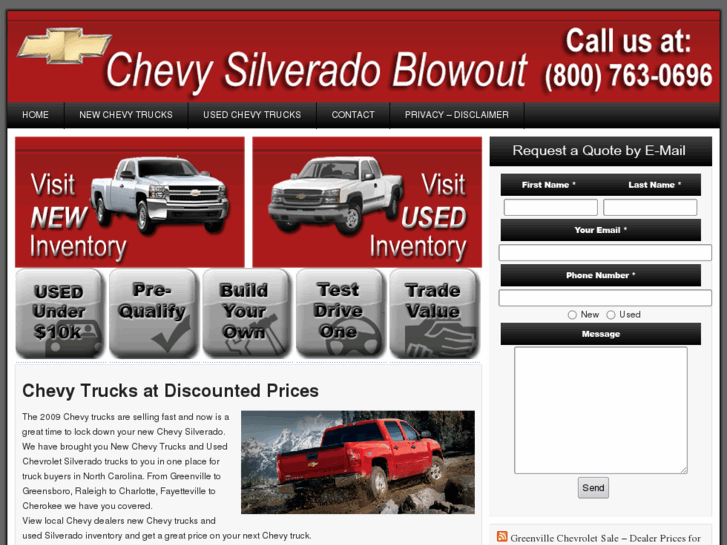 www.chevysilveradoblowout.com