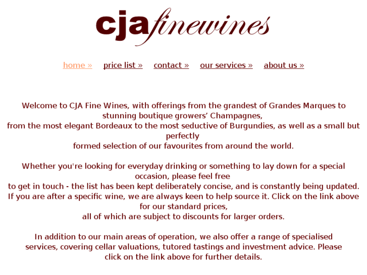 www.cjafinewines.com