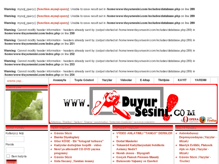 www.duyursesini.com