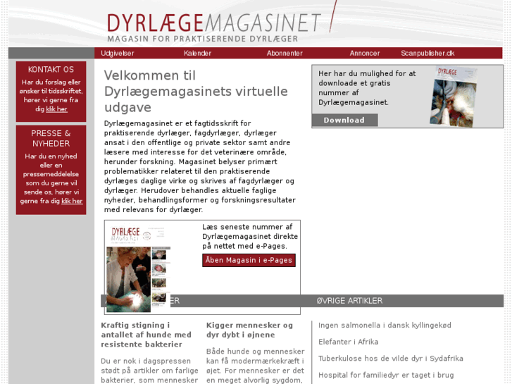 www.dyrlaegemagasinet.dk