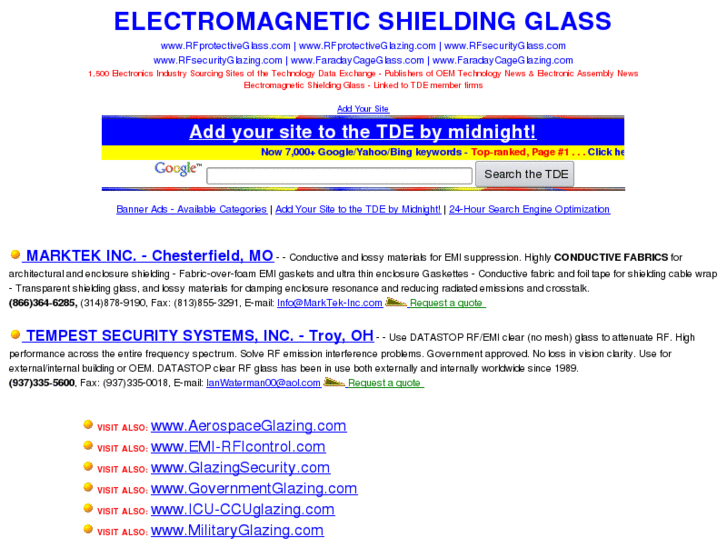 www.electromagneticshieldingglass.com