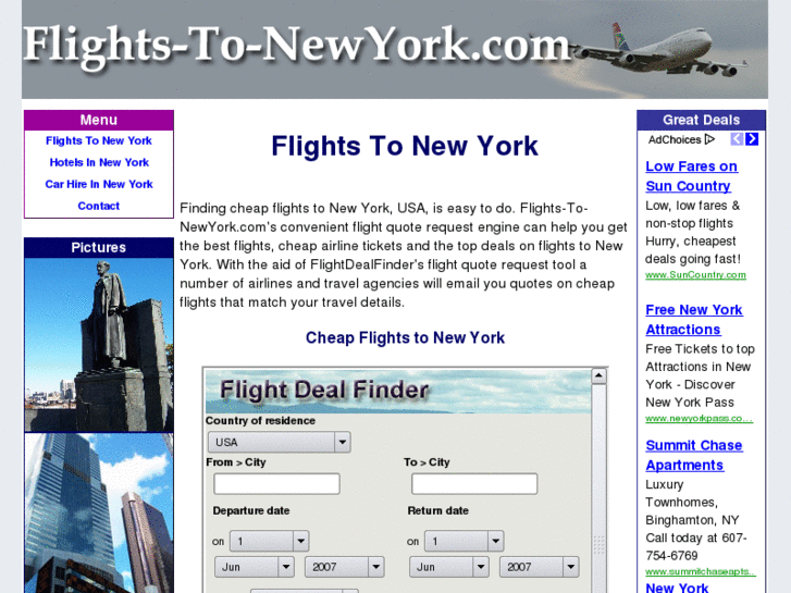 www.flights-to-newyork.com