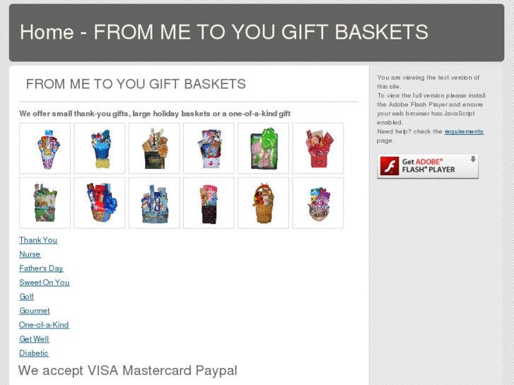 www.frommetoyougiftbaskets.com