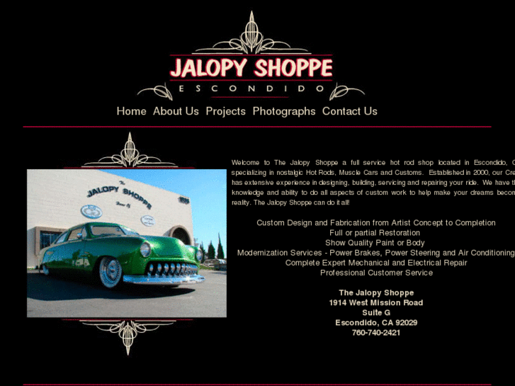 www.jalopyshoppe.com