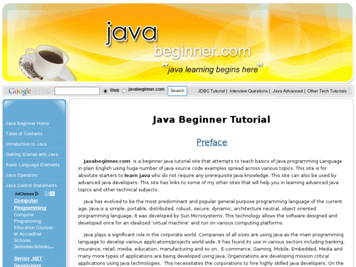 www.javabeginner.com