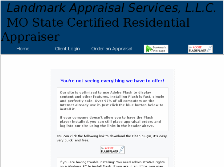 www.landmarkappraisalservicesllc.com