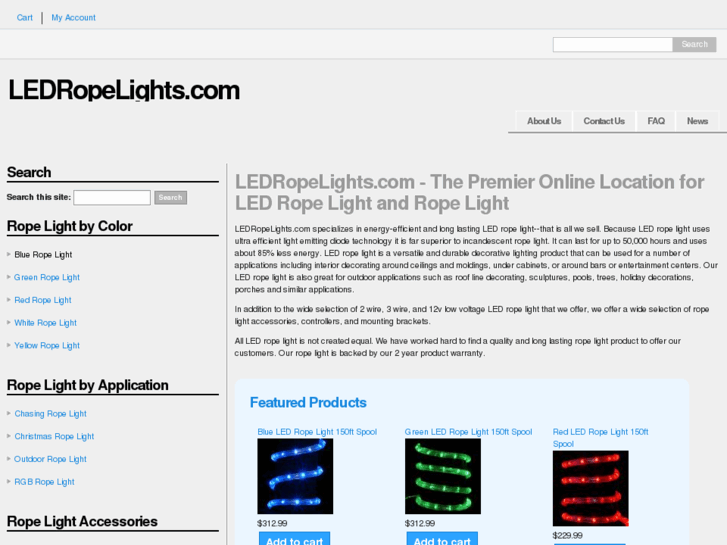 www.ledropelights.com