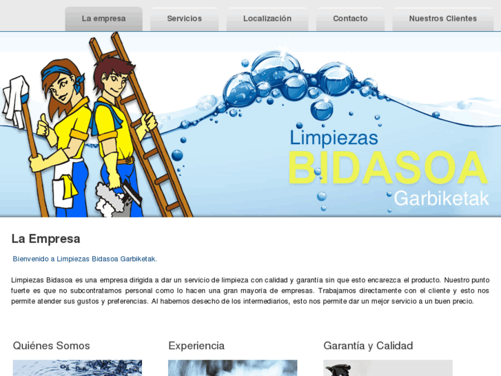 www.limpiezasbidasoa.com