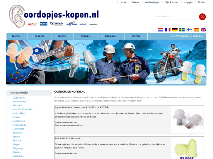 www.oordopjes-kopen.nl