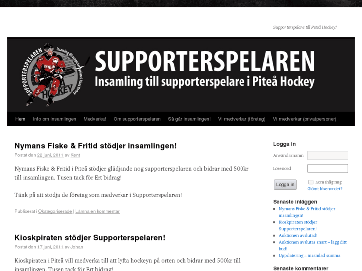 www.supporterspelaren.com