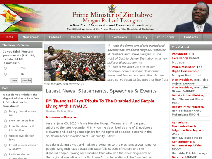 www.zimbabweprimeminister.com