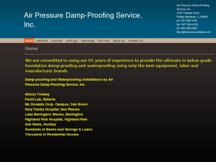 www.airpressuredamp.com